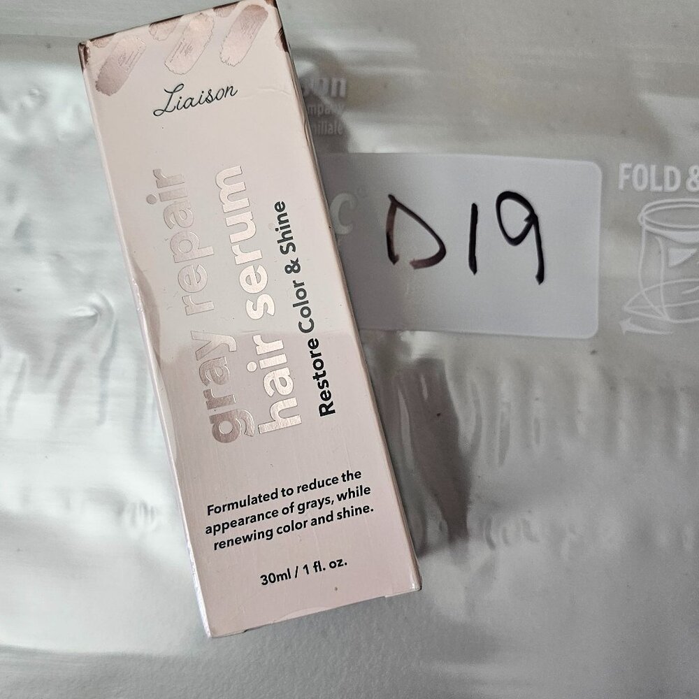 LIAISON GRAY REPAIR HAIR SERUM, EXPIRATION 4/2027